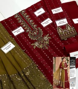 Thumbnail of MARIA B* Hit Article 3Pc in Party Wear Collection *♦️BEST QUALITY CHIFFON STUFF*