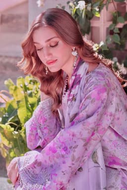 Thumbnail of BAROOQUE Summer Lawn Suit | 3-Piece Printed & Chikankari Collection with Cutwork Dupatta f
