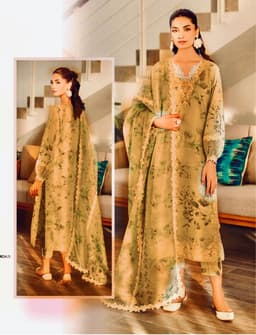 Thumbnail of BAROOQUE 3-Piece Chikankari Lawn Suit | Summer Collection with Cutwork Dupatta & Emb Patches