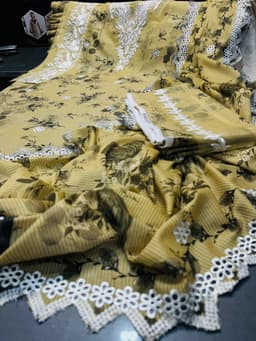 Thumbnail of BAROOQUE 3-Piece Chikankari Lawn Suit | Summer Collection with Cutwork Dupatta & Emb Patches