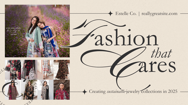 Elegant Modern Luxury Fashion Company Blog Cover