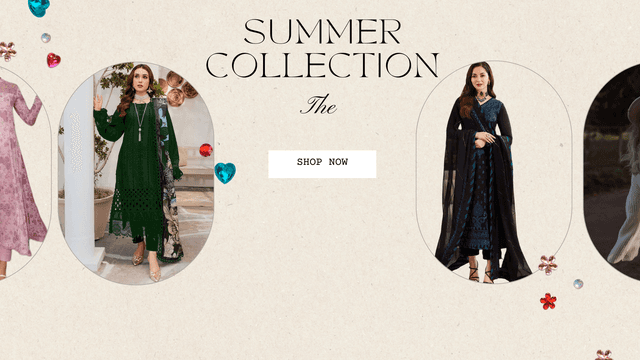 Spring Fashion Brand Website Homepage Banner